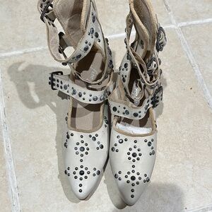 Free People Studded White Women's Shoes